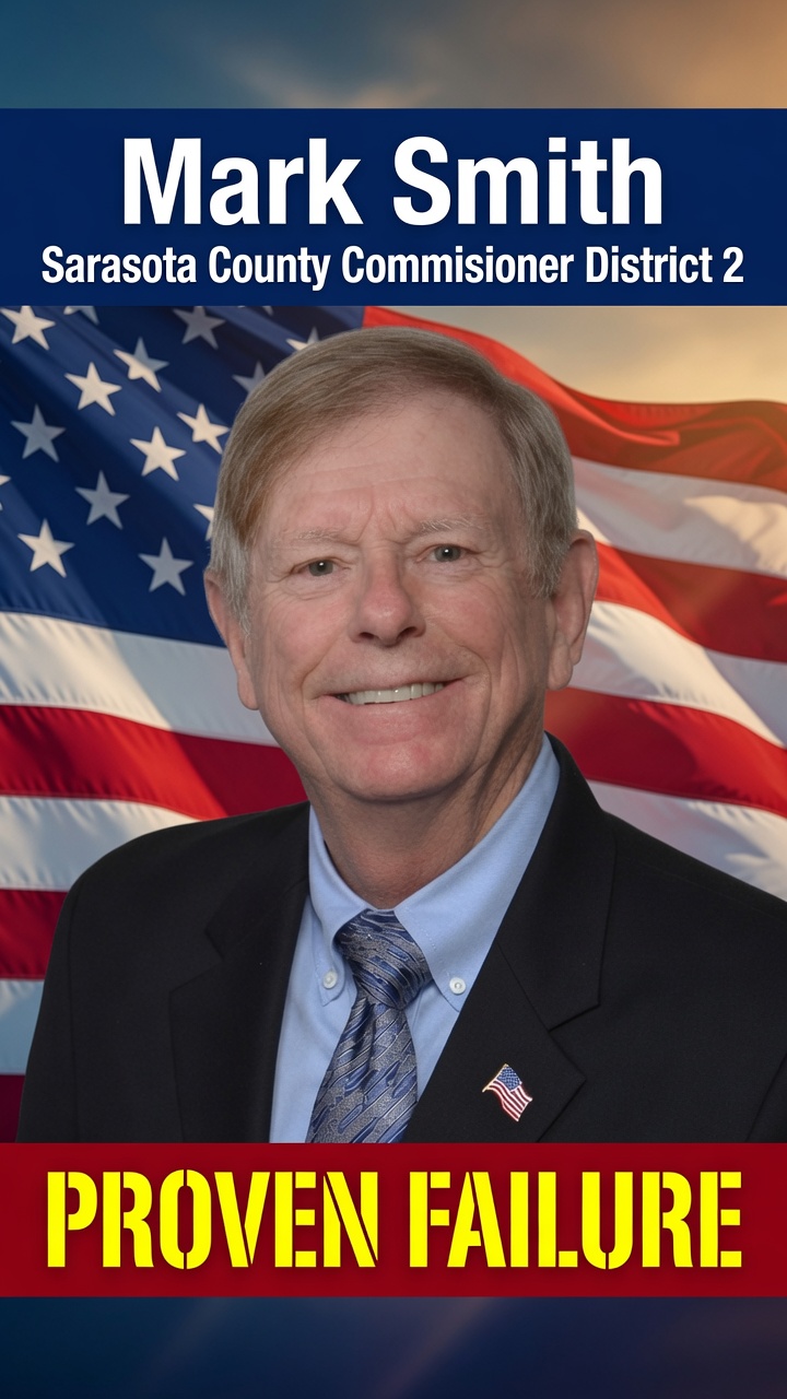 Mark Smith, Sarasota County Commissioner District 2 — Proven Failure